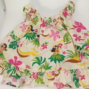 RJC Baby Girl's Hula Spring Halter Ruffle Hawaiian Dress Top 24 months